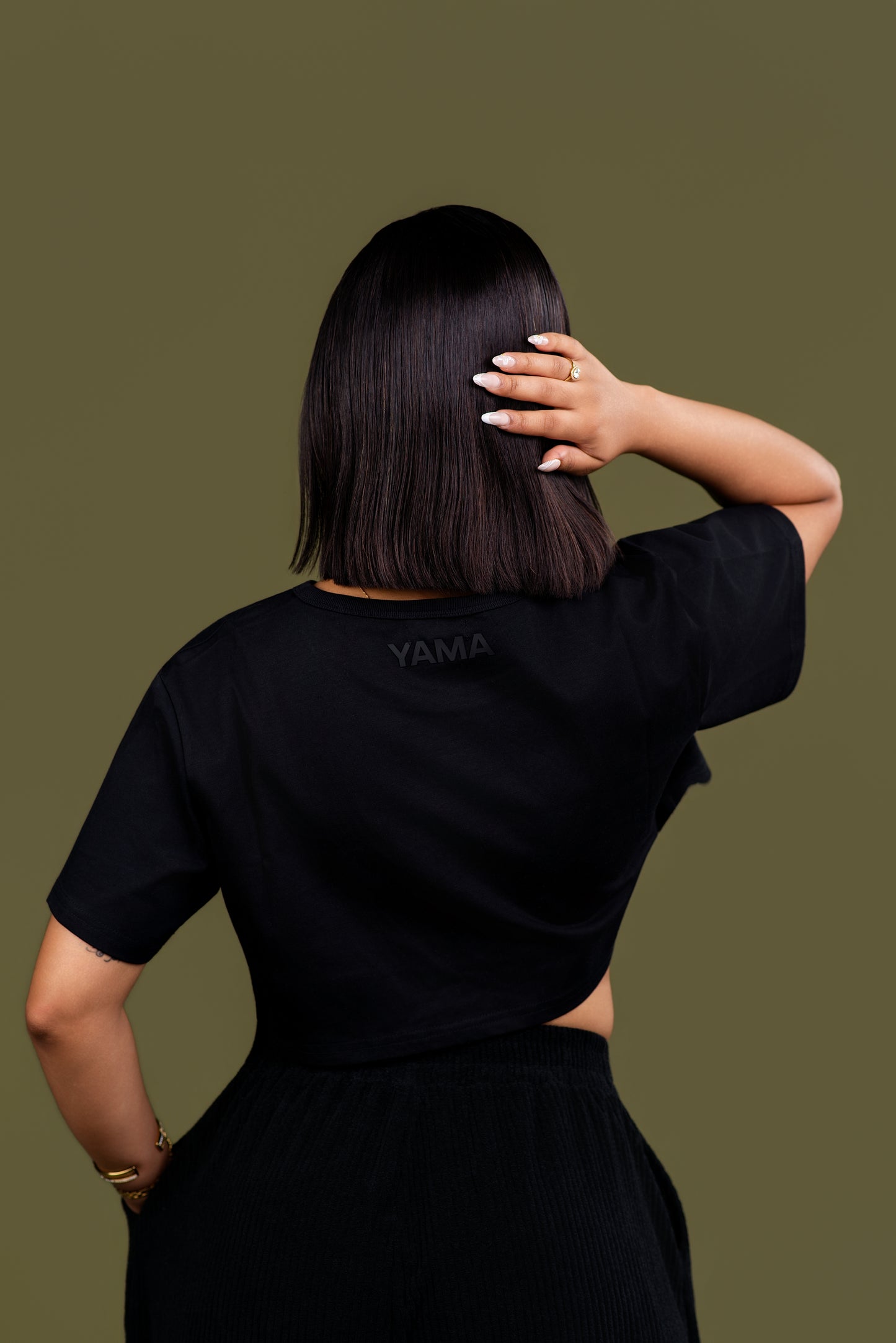 YAMA BAGGY CROP TOP